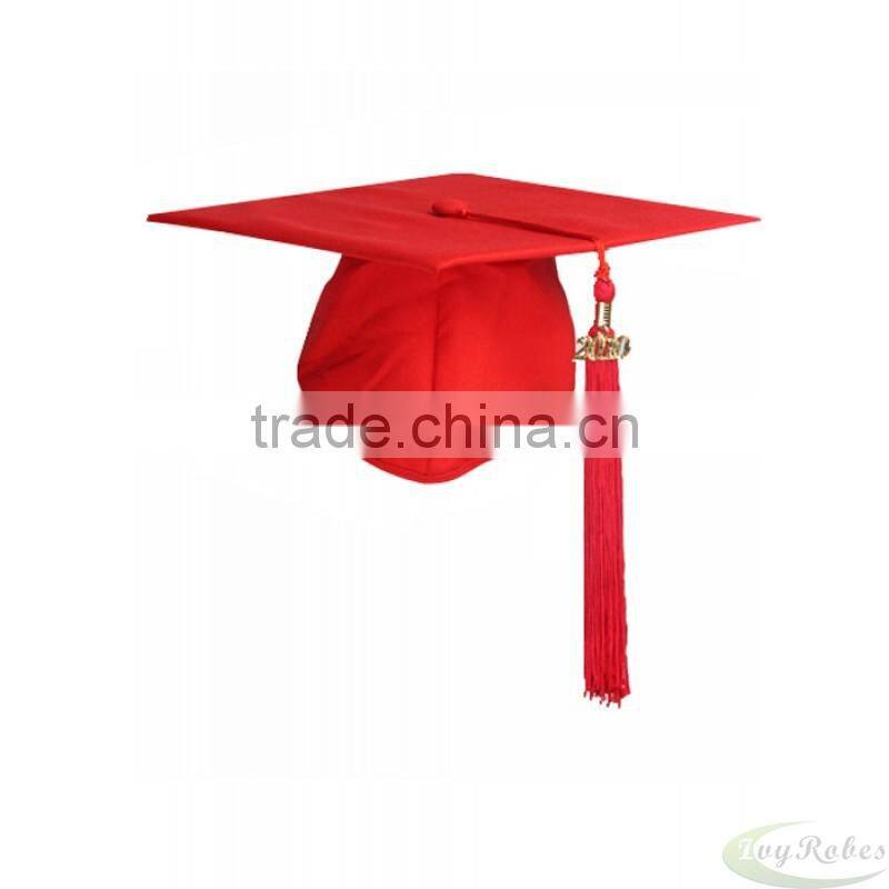 Blank color custom wholesale graduation cap