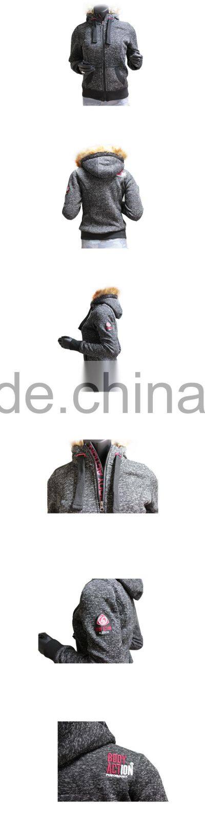 Sportswear Private Label Winter Jacket Women Gym Wear Fitness