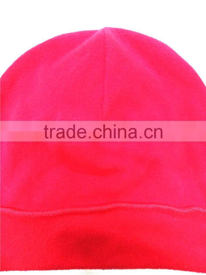 polar fleece beanie hat