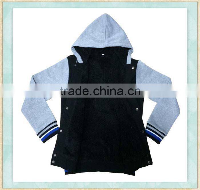Cheap factory price wholesale plain american varsity jacket