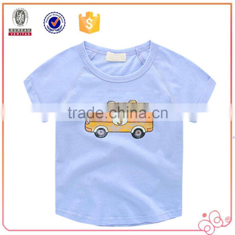 OEM service customized kid t-shirt 100% cotton cute kid clothes