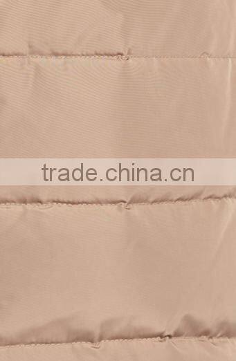 Wholesale 100% Nylon Shell Women's Slim Parka Jackets With Fur