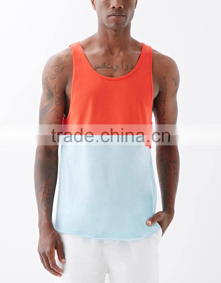 Men's tank top , wholesale sleeveless , muscle t shirt