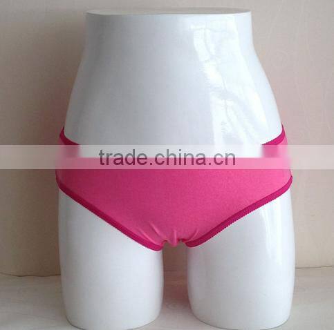 Casual Lady Women Multicolored Cotton Pleated Hem Panties Underwear Knickers