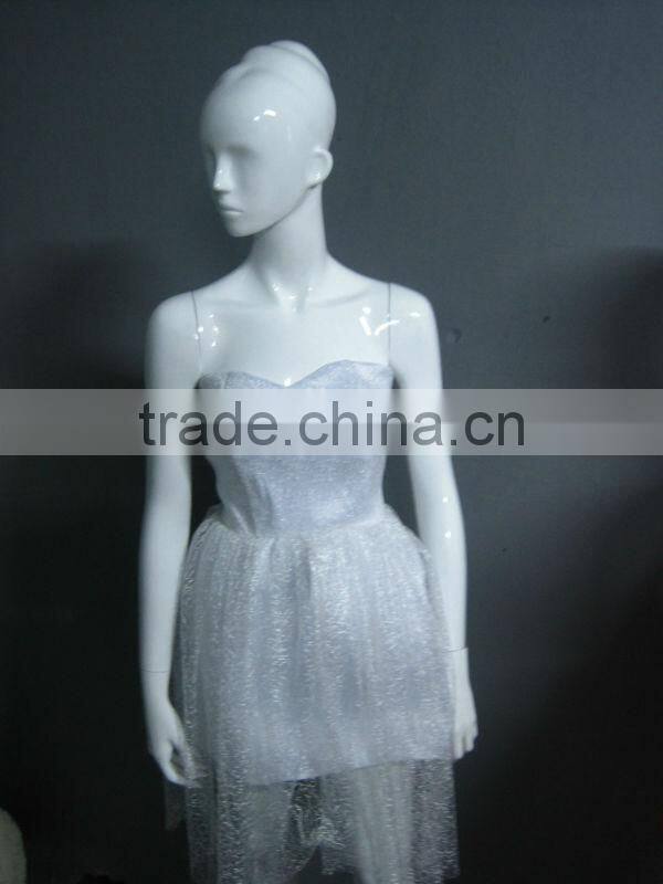 Led Light red and white girls ball gowns wedding dresses