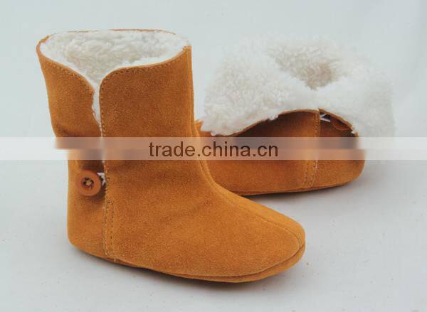Wholesale Children Leather Boots Winter Boots