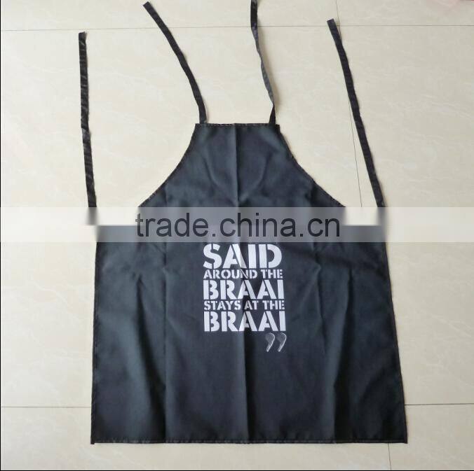 printed polyester kitchen apron