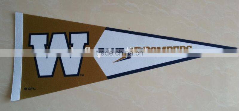 custom pennant felt flags