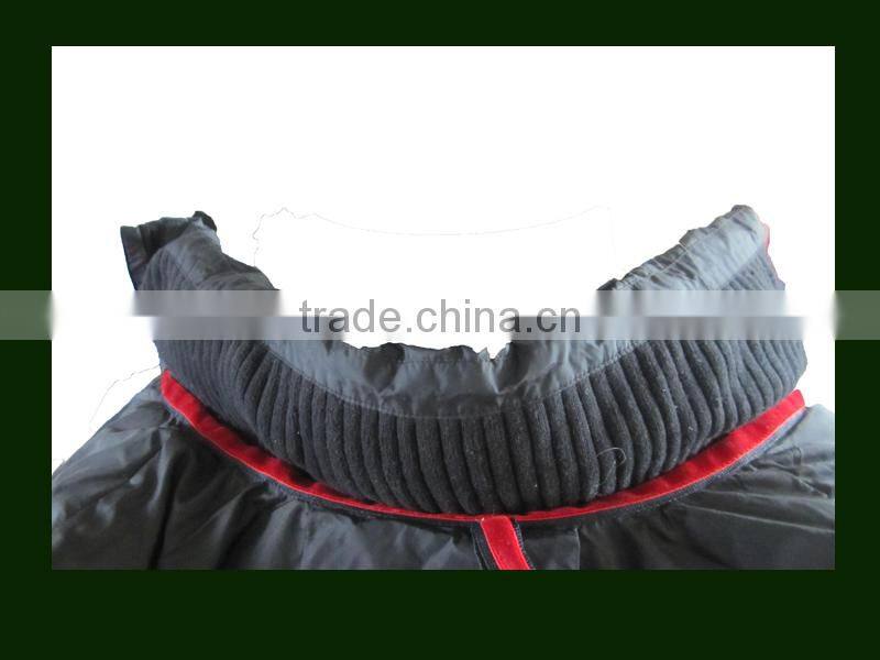 high quality black mens down vest