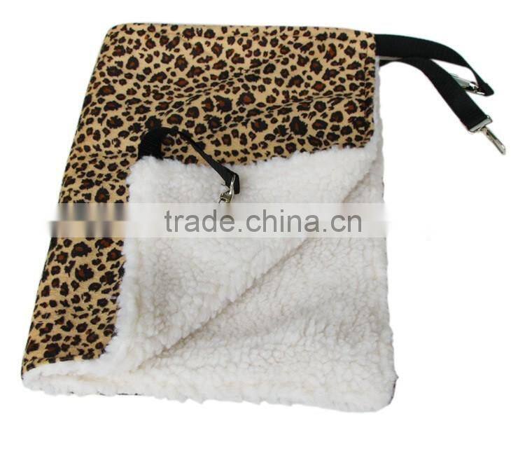 Pet Dog Cat Hammock Wool Bed Mat Rabbit Kitten Hanging Cage Comforter Warm Winter