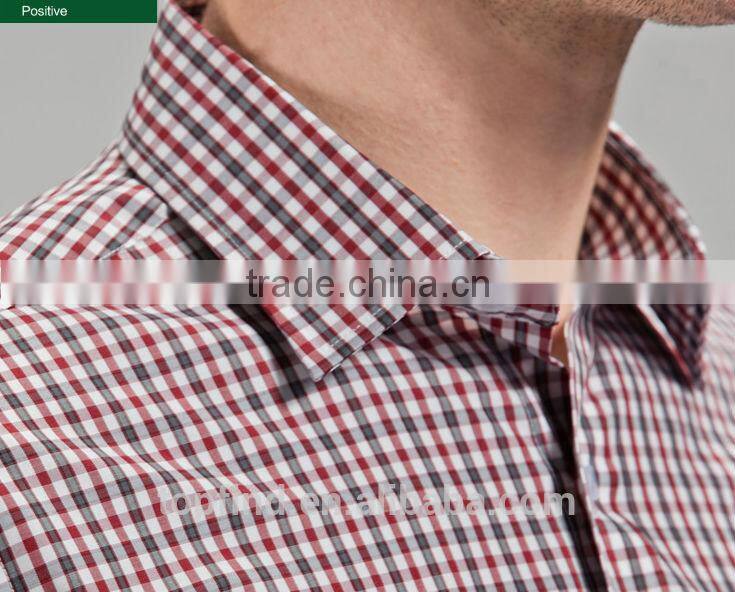 Fashion good quality model summer short sleeve man shirt