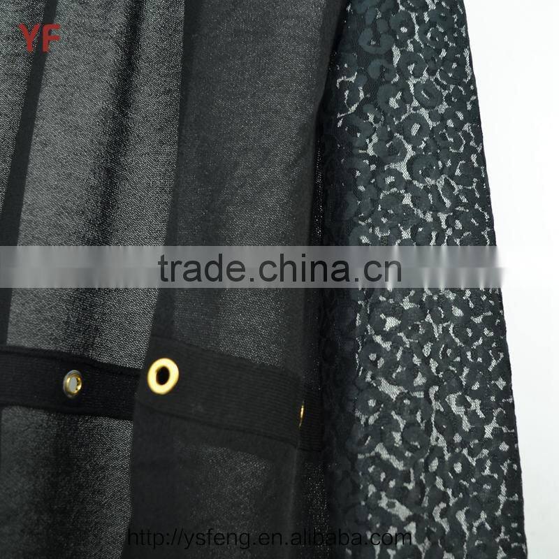 Long Sexy Transparent Handmade Cardigan 2015 Women