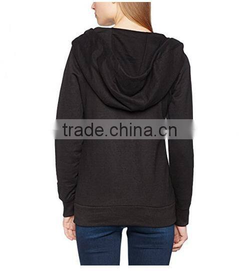 Custom Zipper tight Fit sport thin Hoodie for women