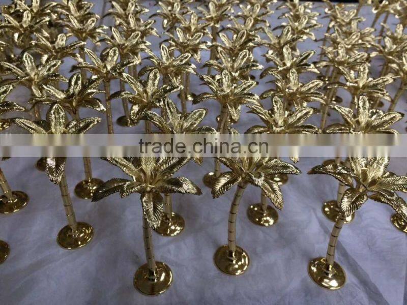 24K GOLDEN PLATING CAMEL AND PALM TREE arabic traditional gifts
