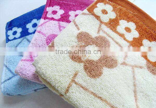 Wholesale 100% Cotton Custom Printed Velour Face Towel