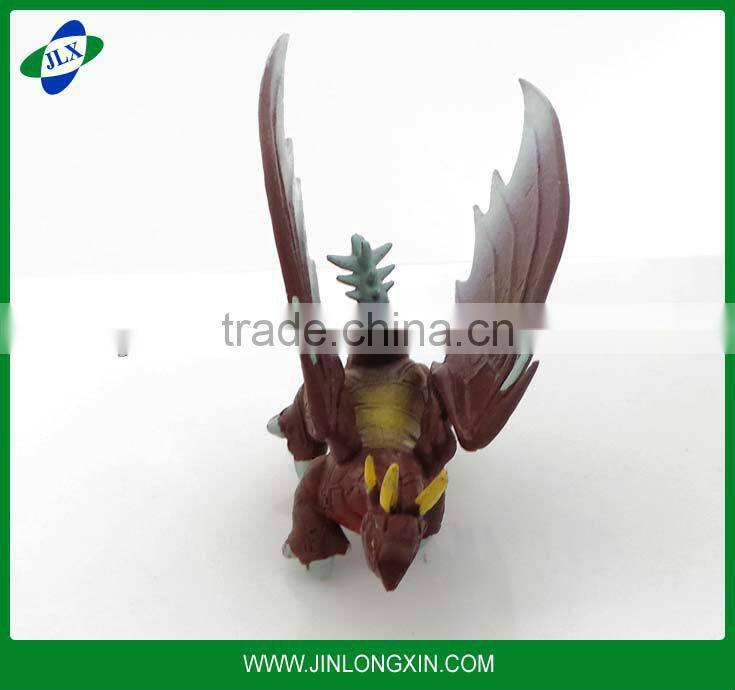 Fire Dragon Large model brown dinosaur toys animal model doll toy