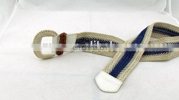 Fashion Leather Braided Belt For Women Mens Leather Jeans Belt