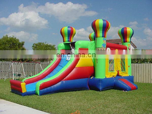 Giant inflatable obstacle course jumping moonwalk castle
