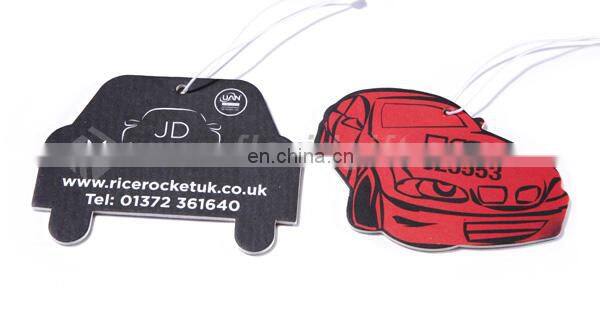 Advertising Promotional Logo Printed Paper Car Air Freshener