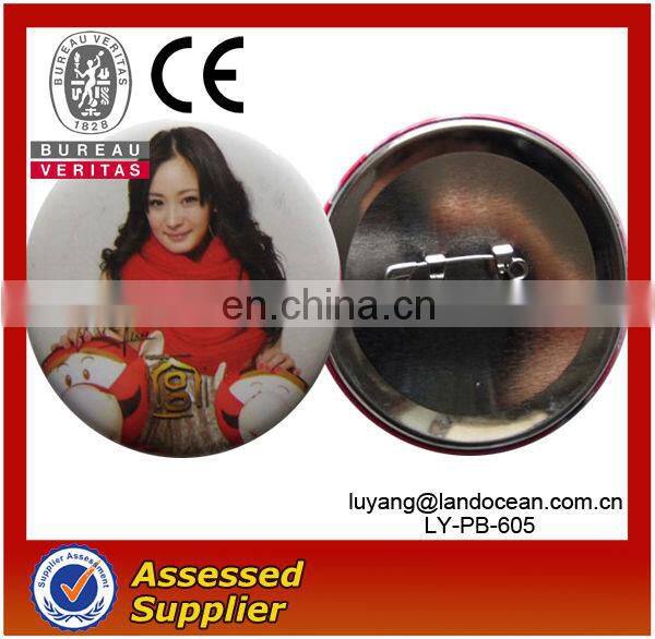 Metal Pin Badge Making Custom Logo