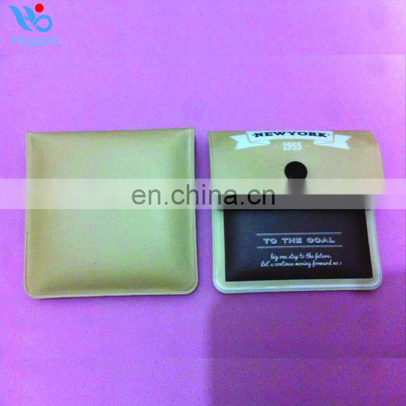 8*8CM Light the convenient portable aluminium eva pocket ashtray