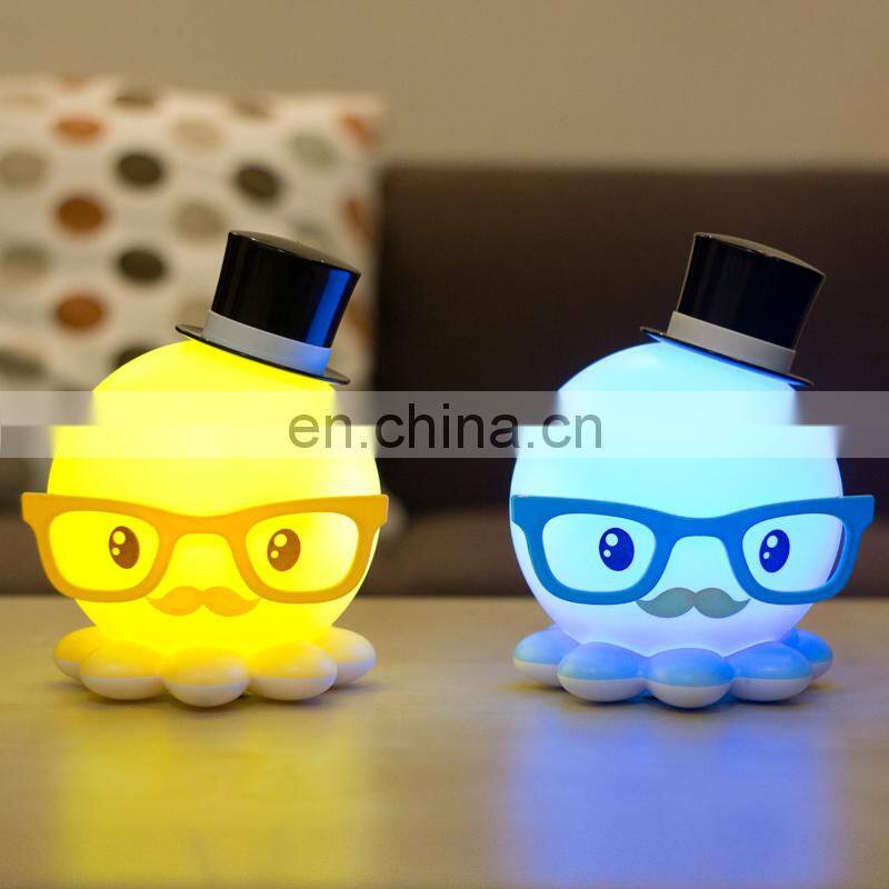 Christmas LED Octopus Light, Lamp, Wall Lamp, Table Lamp