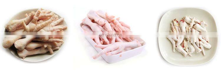 Automatic chicken duck feet paw cutter