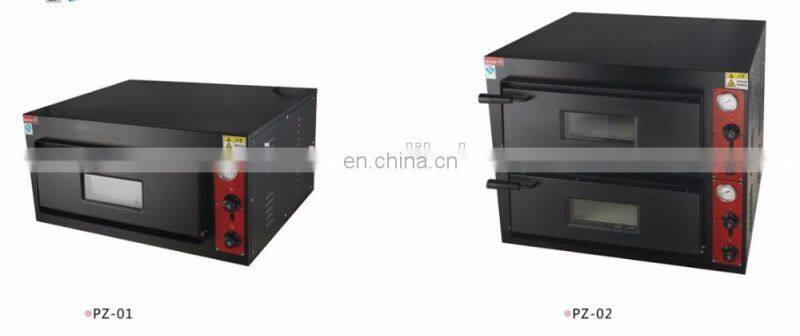 Commercial stainless steel gas pizza oven by china manufacturer
