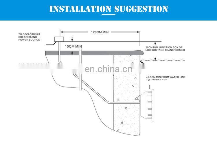 China Professional Supplier Underwater Par56 Swimming Pool LED Lighting