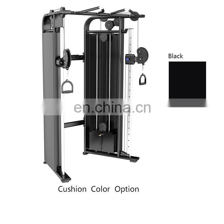 Dual Adjustable Pulley Row Tower Cheap Gym Equipment Commercial Fitness On Sale