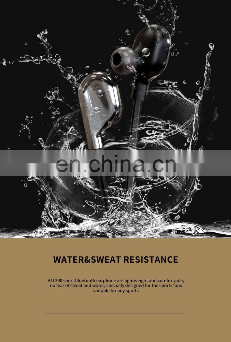 2019 Popular Amazon Mini Bluetooth In Ear Headphone Sport Wireless Headset with Magnetic Storage