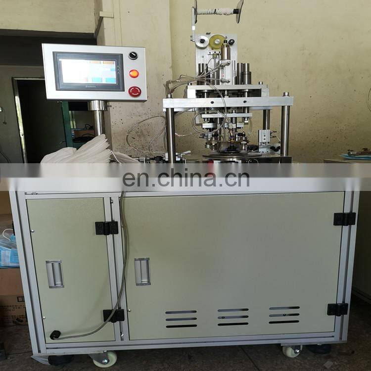 Ultrasonic Face Mask Ear Loop Spot Welding Machine For Non Woven Bag Bra Strap Spot Welder