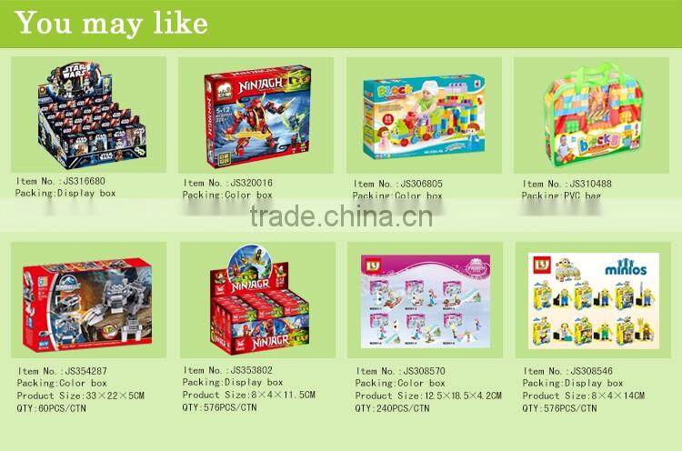 JSTOYS New product educational plastic building blocks for sale