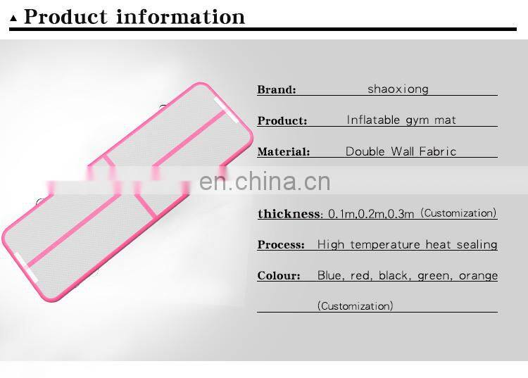 Factory Price 300x90x10cm Inflatable Gym Tumble Air Track Inflatable Gym Mat For Sale