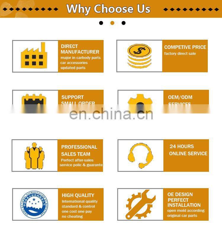 Car accessories front lip side skirt bumper lip universal front lip carbon fiber gloss black universal side skirt 3Pcs 2.2M