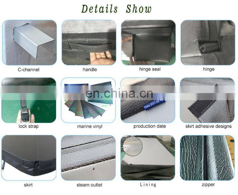 Custom-Made Replacement Spa Cover 5 Inch Taper Built for All Climates Including Winter