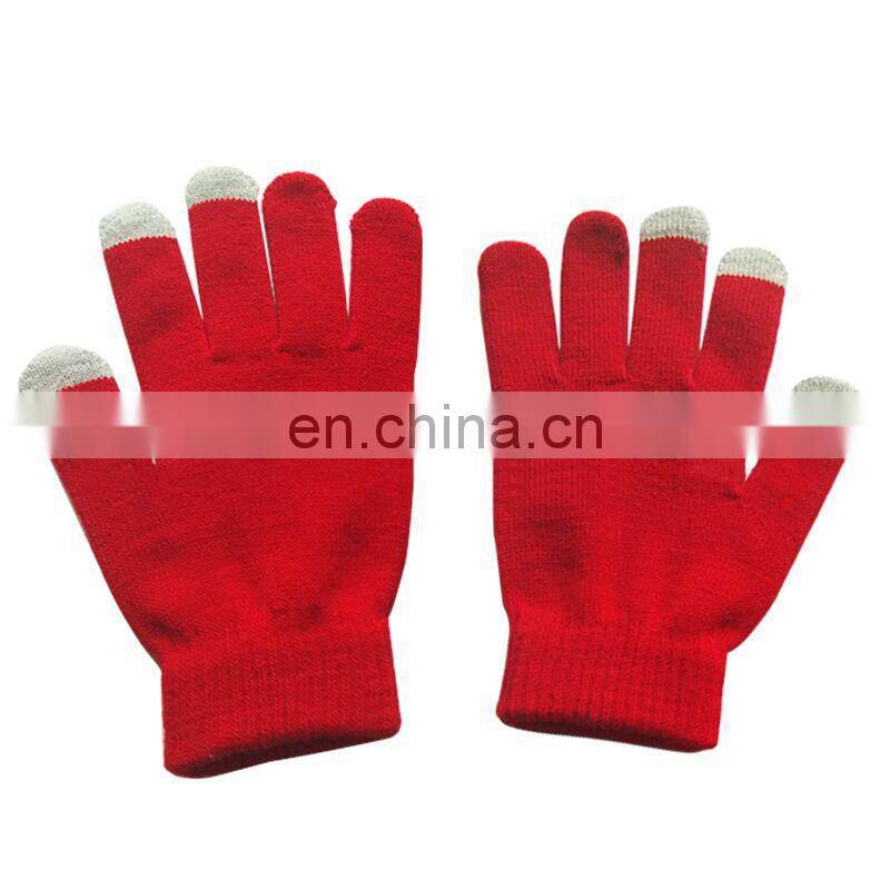 100% Cotton Warm Windproof Touchscreen Breathable Work Gloves Unisex