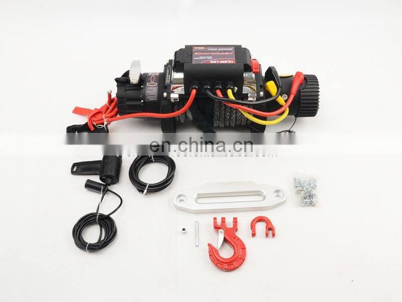 IP68 12500lbs Nylon rope Winch Capstan for Jeep Wrangler JK JL Offroad accessories