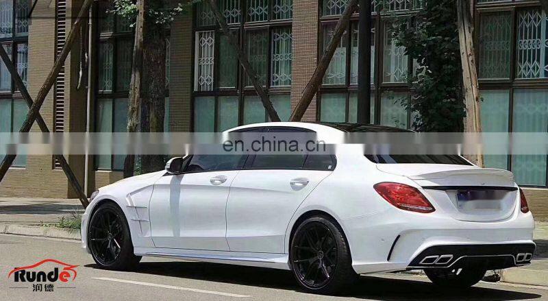 RUNDE W205 Calsn Style High Quality Auto Body Kit For 2016-2019 Mercedes BENZ W205