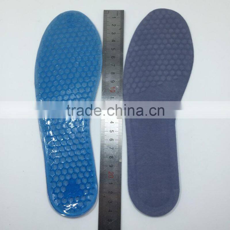 (MAN) full length sports padded insole for men and women anti bacteria and harden insole foot massager insole