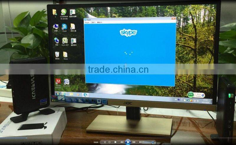 TC pc station N380 4USB thin client X1 supports win 7/8/2012