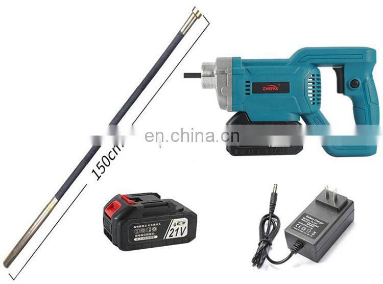 Mini handheld electric concrete vibrator