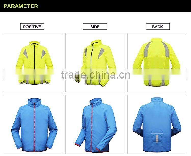 Wholesale china custom jacket , cycling clothing