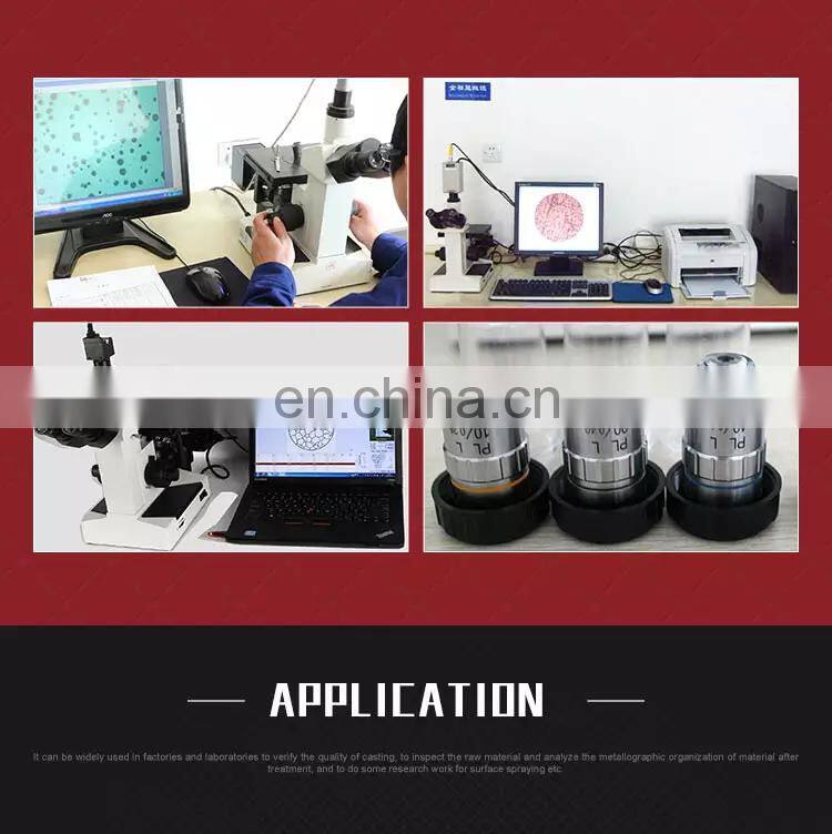 Analysis Optical 1000 X Digital Polarizing digital metallographic metallurgical microscope with camera