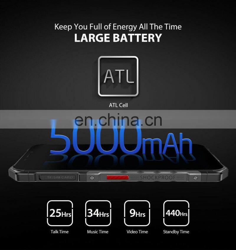 Same day shipping!! Ulefone Armor X3 5.5 inch Android 9.0 MTK6580 Quad Core 2GB+32GB 5000mah Waterproof 3G smartphone