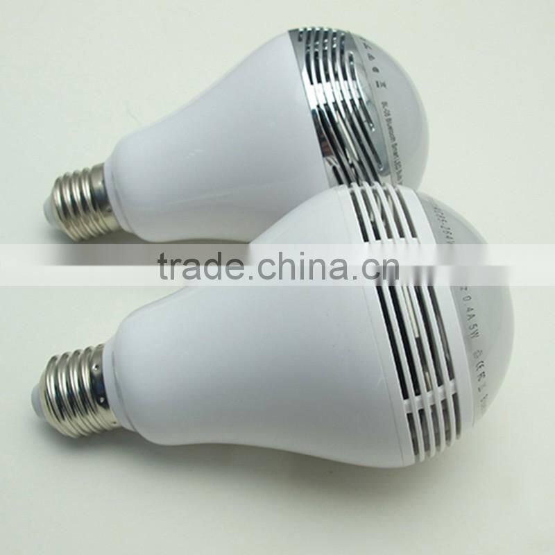 Hot sale 2016 bluetooth smart led bulb speaker