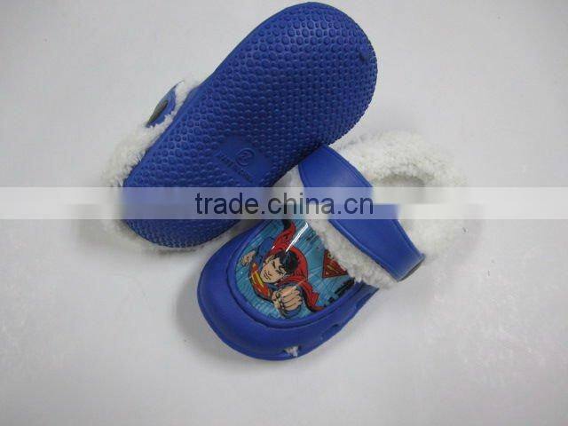 man plush clog
