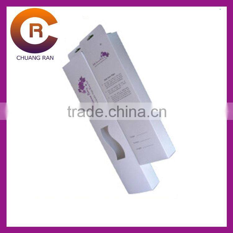 Full printing factory made cheap custom hair extension boxes