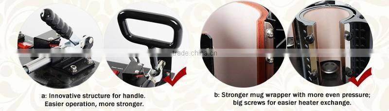 Best Price 5 in1 Mug Heat Press Transfer Machine