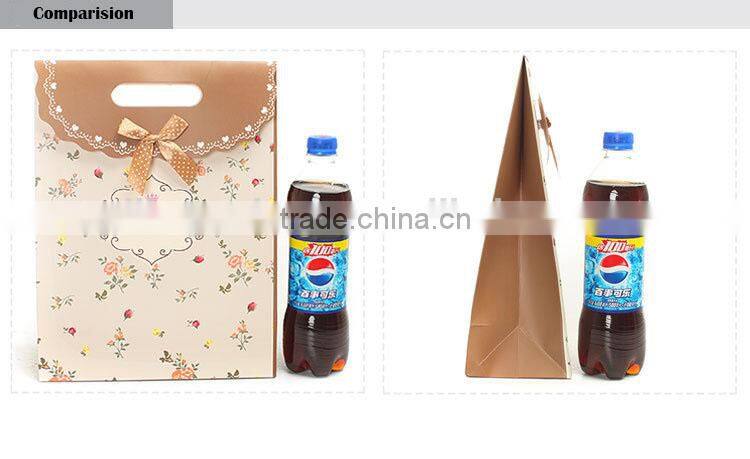 adorable floral print gift paper bag